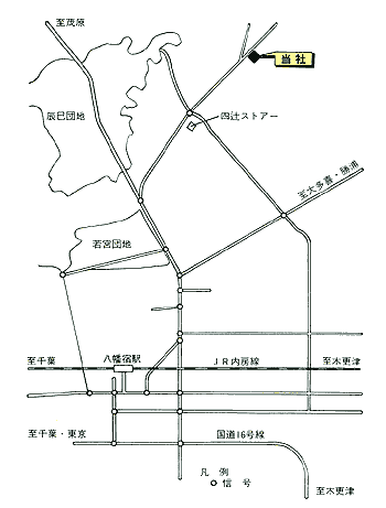 �株ﾑ田工業所　地図
