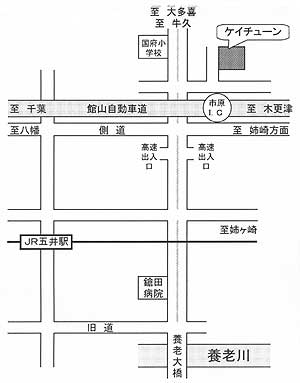 株式会社ケイチューン　地図
